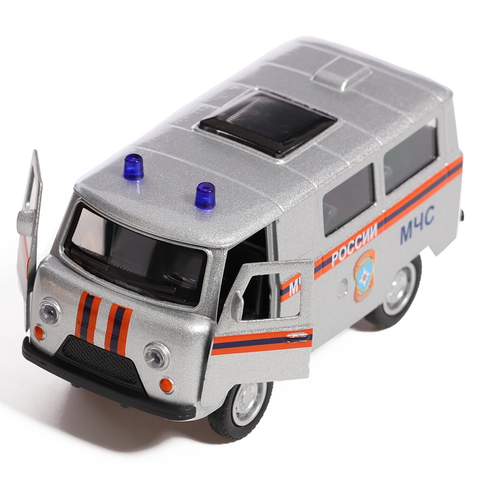 Машина металлическая «УАЗ 3962. Спецтехника», инерция, 1;32, световые и звуковые эффекты, цвет МИКС