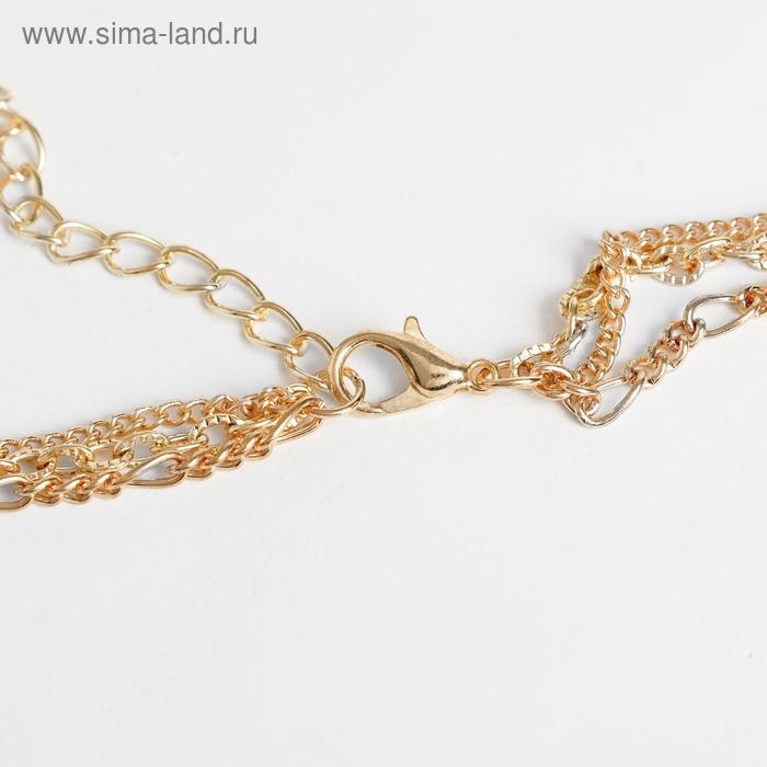 Кулон «Цепь» рамка с кольцом, цвет золото, L=52 см Кулон «Цепь» рамка с кольцом, цвет золото, L=52 см