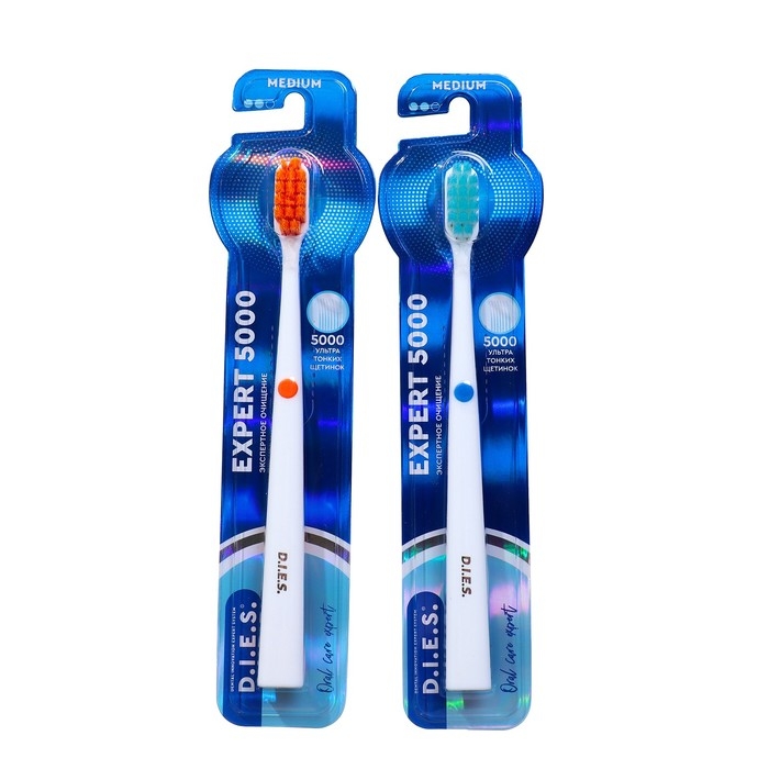 Зубная щетка D.I.E.S. Expert 5000 средней жесткости Зубная щетка D.I.E.S. Expert 5000 средней жесткости