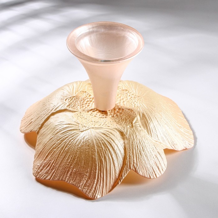 Блюдо сервировочное на ножке «Розовый Лотос», d=27 см