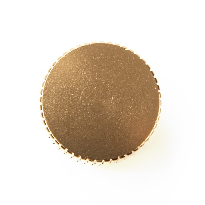 Ручка кнопка CAPPIO PK326, d=28 мм, цвет золото Ручка кнопка CAPPIO PK326, d=28 мм, цвет золото