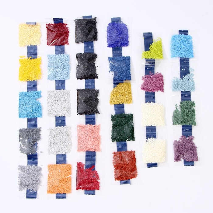 Алмазная мозаика с полным заполнением на подрамнике «Цветы у окна», 40 × 50 см Алмазная мозаика с полным заполнением на подрамнике «Цветы у окна», 40 × 50 см