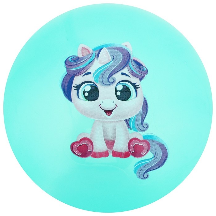 Мяч детский ZABIAKA «Единорожка», d=22 см, цвет МИКС Мяч детский ZABIAKA «Единорожка», d=22 см, цвет МИКС