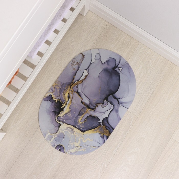 Коврик для ванной SAVANNA «Видение», 38×58 см, цвет серый Коврик для ванной SAVANNA «Видение», 38×58 см, цвет серый