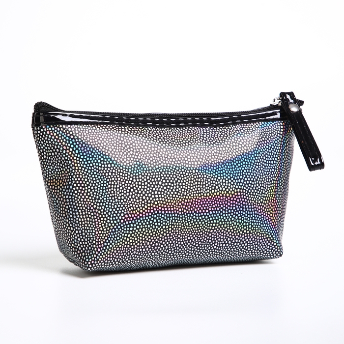 Косметичка на молнии, цвет чёрный Косметичка на молнии, цвет чёрный