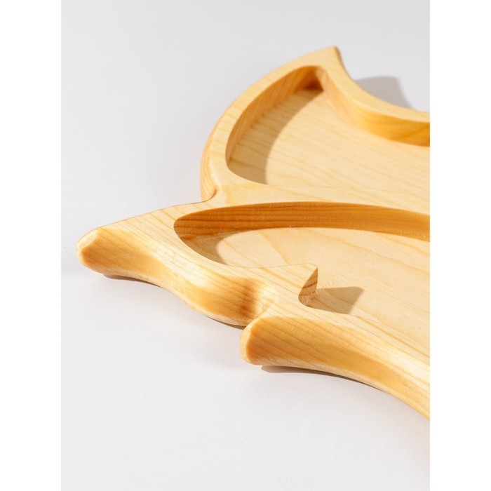 Менажница авторская Adelica «Лист», 35×20×2,2 см, цельный массив кедра Менажница авторская Adelica «Лист», 35×20×2,2 см, цельный массив кедра