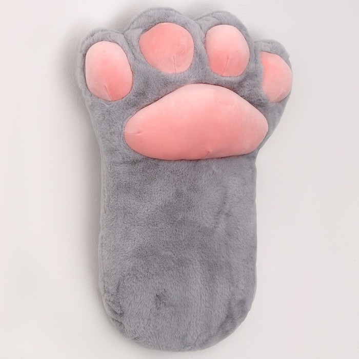 Мягкая игрушка «Лапа», 50 см, цвет серый