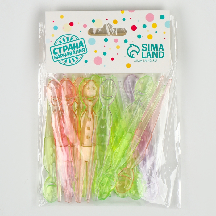 Шпажки для канапе «Человечки», набор 20 шт. Шпажки для канапе «Человечки», набор 20 шт.