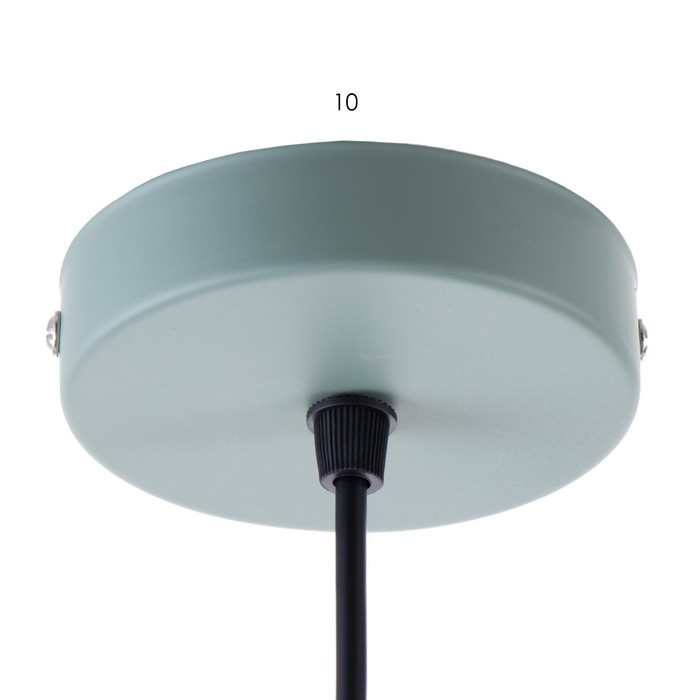 Светильник BayerLux "Элит" 1хЕ27 40Вт зеленый-золото 6х6х130 см.