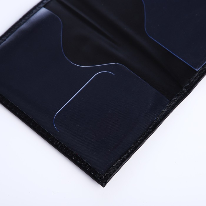 Обложка для паспорта, цвет чёрный Обложка для паспорта, цвет чёрный