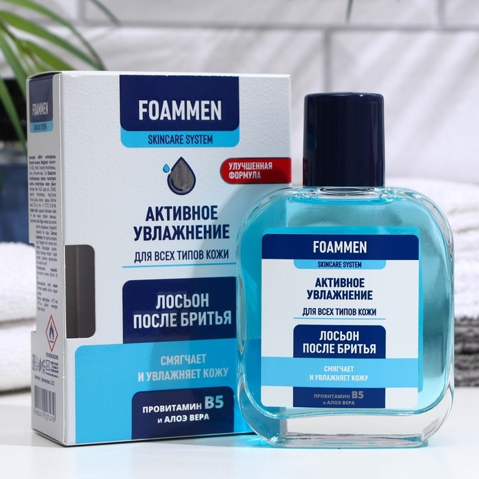 Лосьон после бритья Foammen увлажняющий, 100 мл Лосьон после бритья Foammen увлажняющий, 100 мл