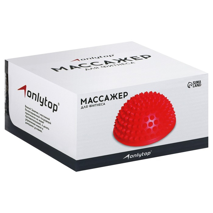 Массажёр надувной для ног ONLYTOP, d=15 см, цвета МИКС Массажёр надувной для ног ONLYTOP, d=15 см, цвета МИКС