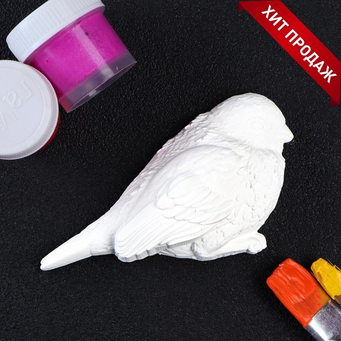 Фигура для раскраски  Фигура для раскраски "Птичка" 7х7,3х9,2см