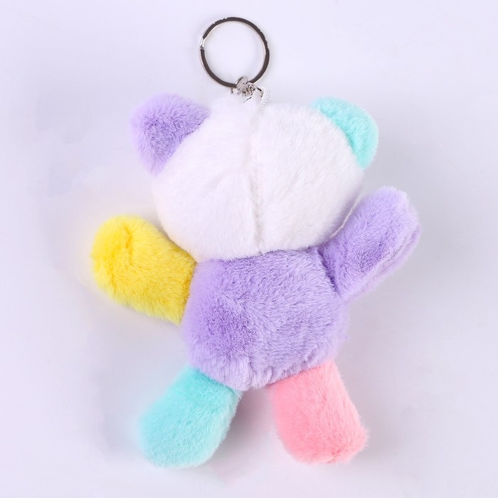 Мягкая игрушка «Медвежонок» на брелоке, 13 см, цвет МИКС Мягкая игрушка «Медвежонок» на брелоке, 13 см, цвет МИКС