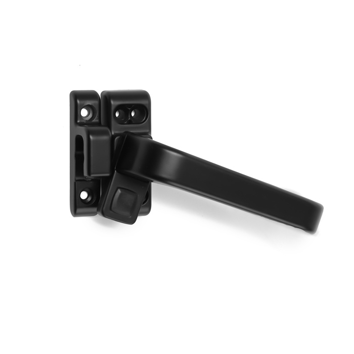 Ручка оконная ТУНДРА 003BL, металлическая, цвет черный Ручка оконная ТУНДРА 003BL, металлическая, цвет черный