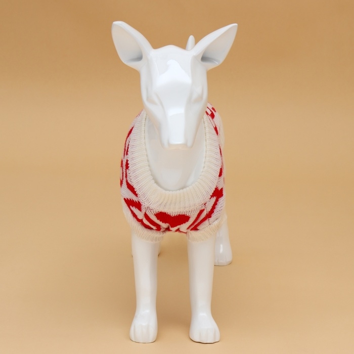 Свитер  Свитер "ILOVEYOU", S (ДС 23, ОШ 23, ОГ 26-45 см)