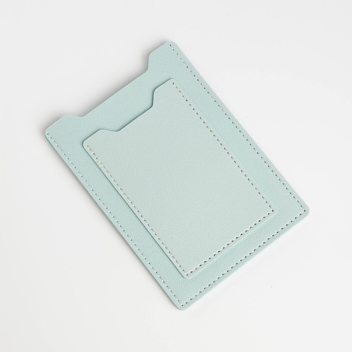 Обложка для автодокументов, цвет голубой