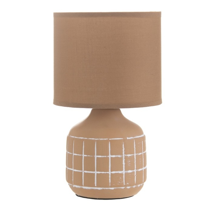 Настольная лампа Настольная лампа "Гликерия" E14 40Вт оранжевый 15х15х27 см RISALUX