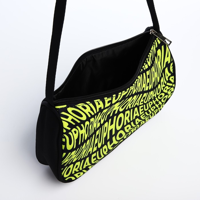 Сумка женская багет из текстиля, «Эйфория», 23х13х5 см. Сумка женская багет из текстиля, «Эйфория», 23х13х5 см.