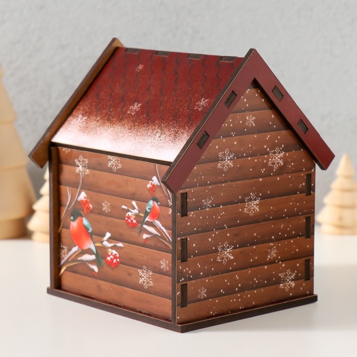 Чайный домик  Чайный домик "Чудеса в окошке" 10,5х9,5х12 см