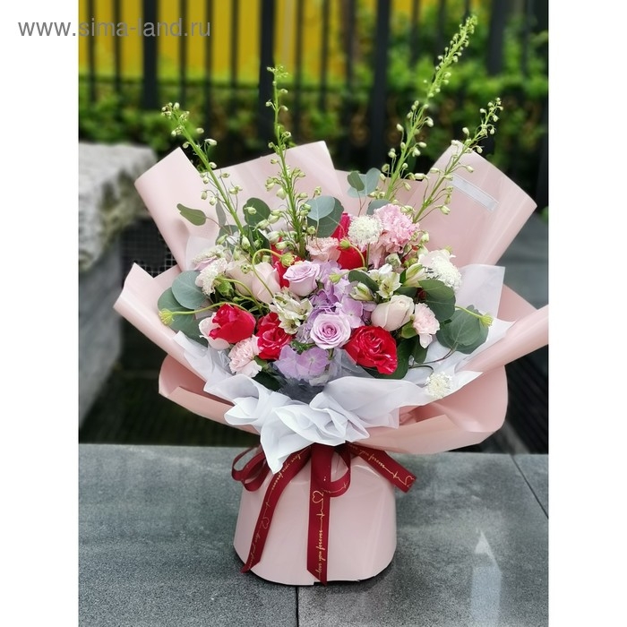 Пленка для цветов Пленка для цветов "Ярко матовая", шампань, 57 см х 5 м 65 микрон