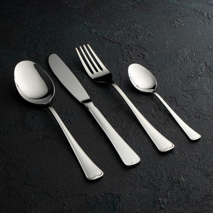 Набор столовый &laquo;Мондиал&raquo;, 24 предмета, толщина 2,5 мм, сувенирная коробка