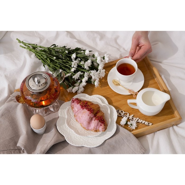 Тарелка фарфоровая обеденная Доляна «Сьюзен», d=20,5 см, цвет белый Тарелка фарфоровая обеденная Доляна «Сьюзен», d=20,5 см, цвет белый