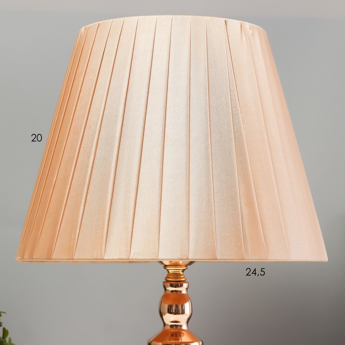 Настольная лампа Настольная лампа "Алфи" Е27 40Вт золото 28х28х46 см