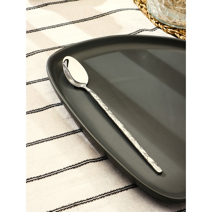 Ложка барная из нержавеющей стали Magistro «Олин», длина 21 см, цвет серебряный Ложка барная из нержавеющей стали Magistro «Олин», длина 21 см, цвет серебряный