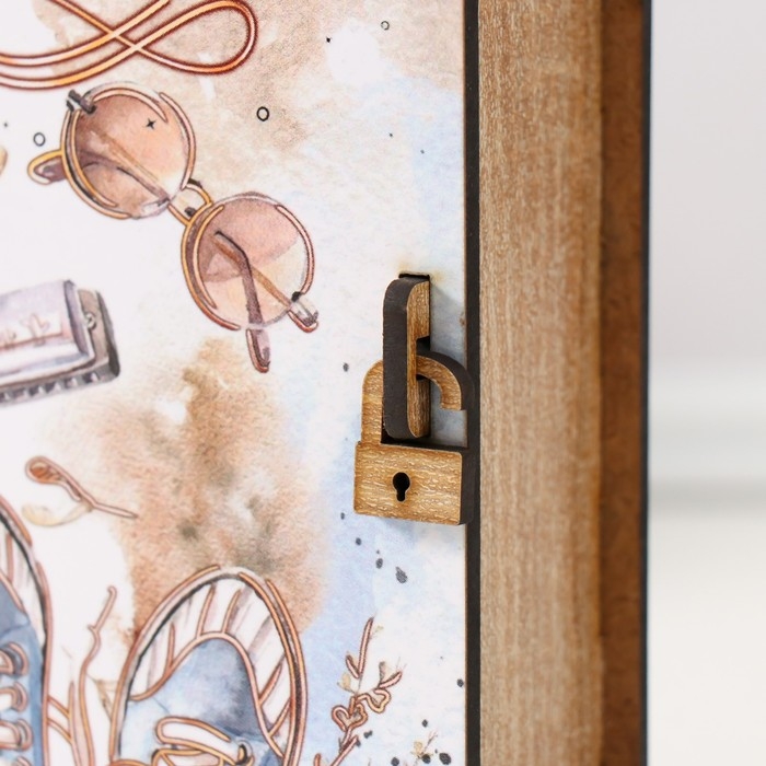 Шкатулка-книга  Шкатулка-книга "Мечтай" 14х12х5 см