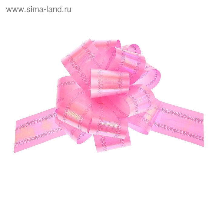 Бант-шар №5 перламутровый, цвет розовый Бант-шар №5 перламутровый, цвет розовый