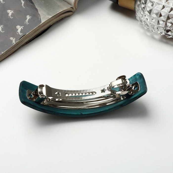 Заколка-автомат для волос Заколка-автомат для волос "Авиор" буря красок, 9 см, микс