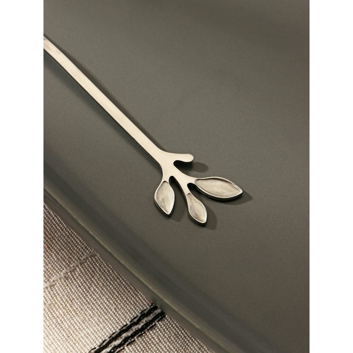 Вилка десертная из нержавеющей стали Magistro &laquo;Вудс&raquo;, длина 12 см, цвет серебряный