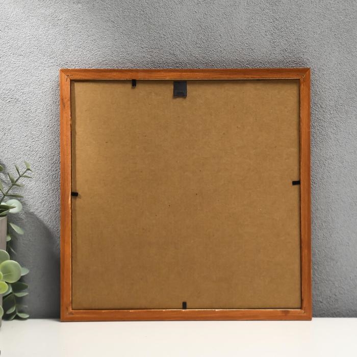 Фоторамка сосна орех 2/5 25х25 см Фоторамка сосна орех 2/5 25х25 см