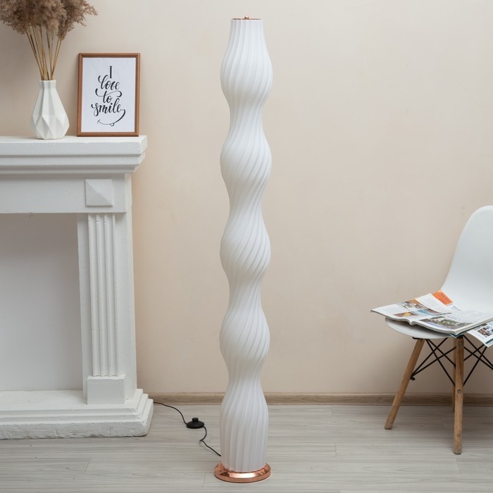 Торшер "Ассоль" 30Вт 6000К белый 25х25х154см