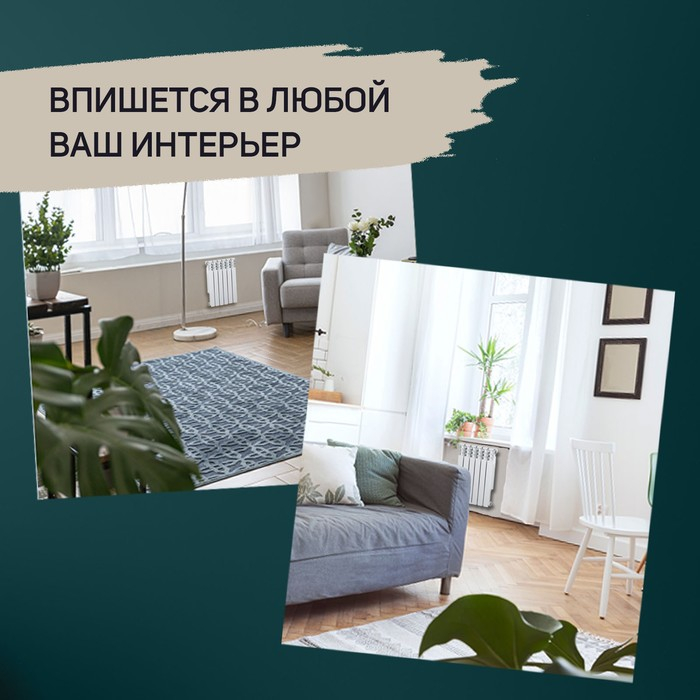 Радиатор Tropic 500x80 мм алюминиевый, 6 секций Радиатор Tropic 500x80 мм алюминиевый, 6 секций