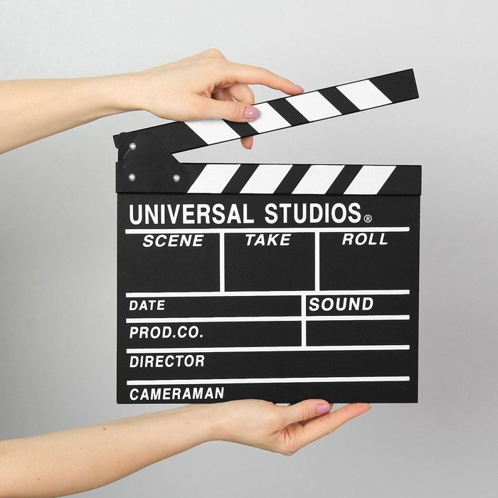 Хлопушка кинематографическая , большая Хлопушка кинематографическая , большая