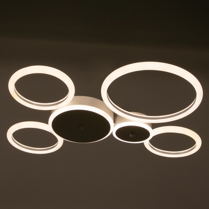 Люстра с ПДУ 2036/4 LED 126Вт белый 60х58х4,5 см BayerLux