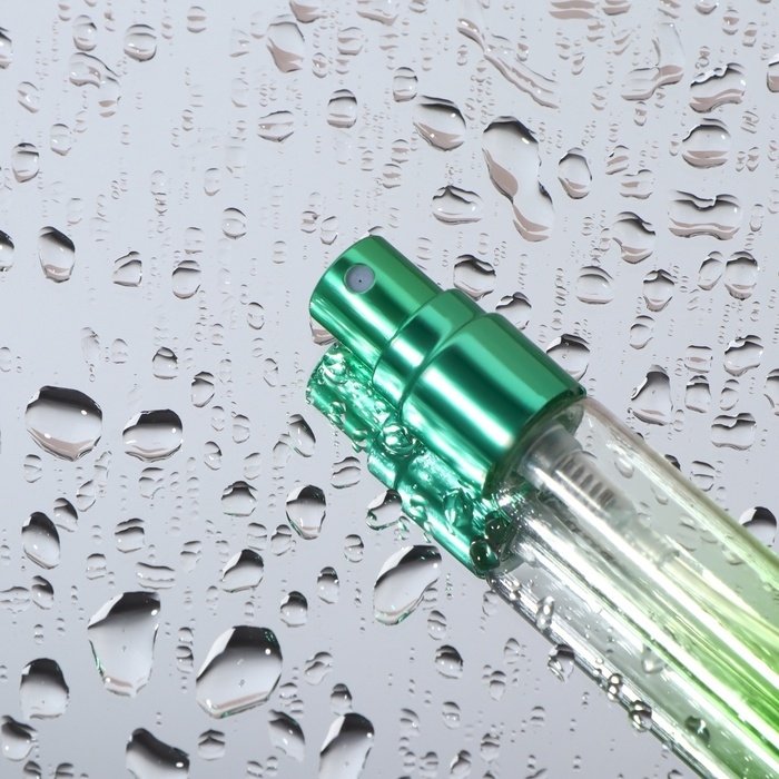 Флакон стеклянный для парфюма «Амбре», с распылителем, фасовка - 6 шт, 10 мл, цвет МИКС