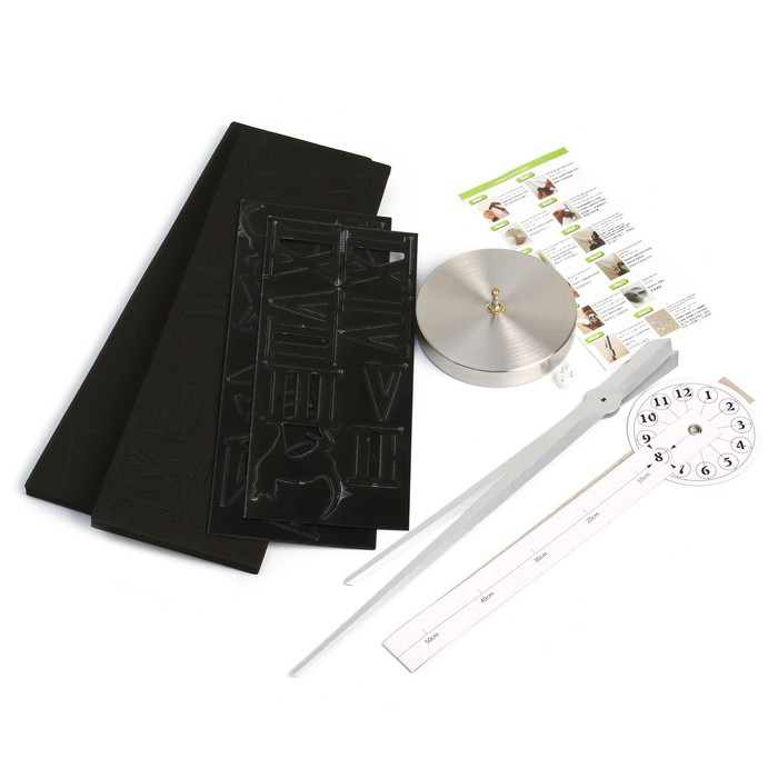 Часы настенные интерьерные большие, 3d  Часы настенные интерьерные большие, 3d "Кошечки", бесшумные, наклейка, d-120 см