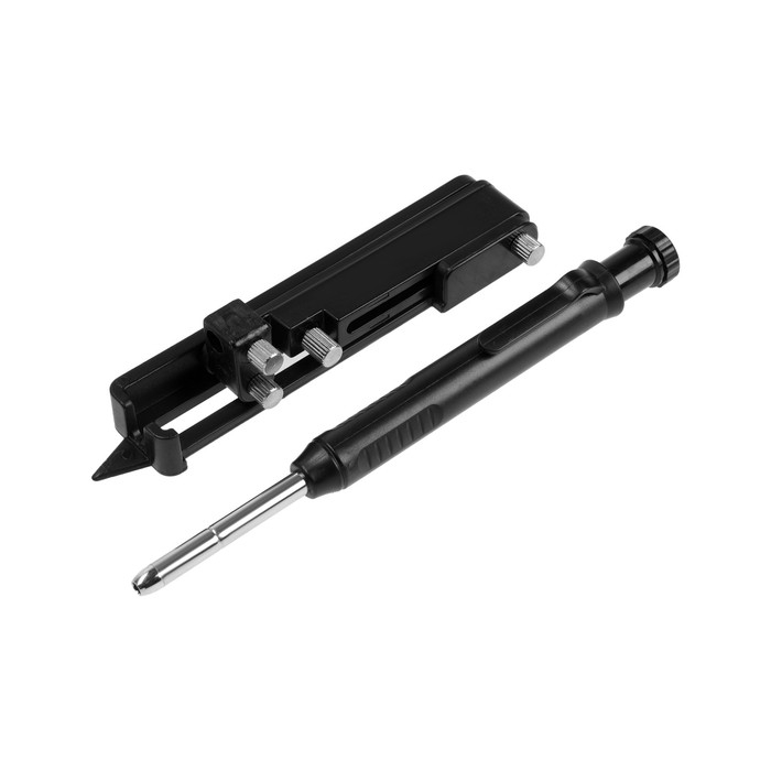 Набор для разметки ТУНДРА, опора из ABS пластика, карандаш с удлиненным наконечником Набор для разметки ТУНДРА, опора из ABS пластика, карандаш с удлиненным наконечником