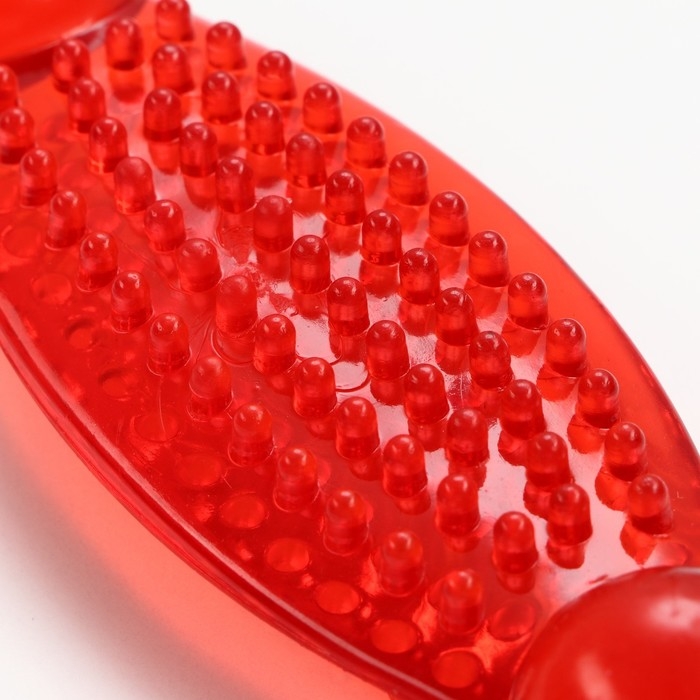 Игрушка-зубочистка Игрушка-зубочистка "Лакомый кусочек", 11,5 см, красная