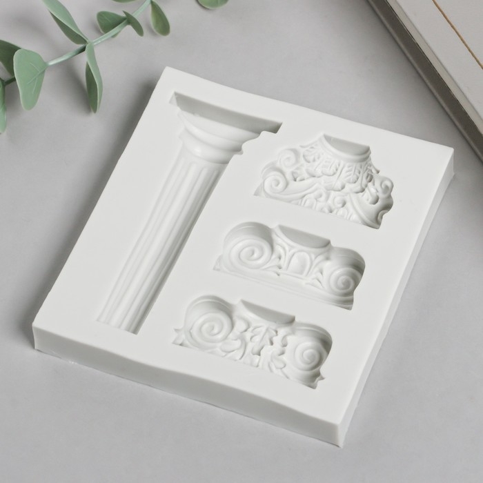 Молд силикон Молд силикон "Архитектура" 4 предмета 1,5х9,5х10 см