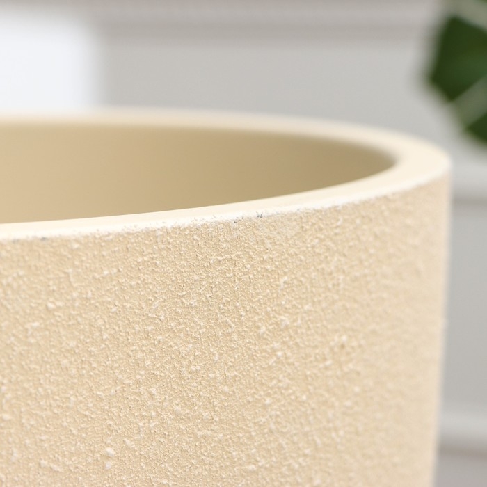 Горшок цветочный Горшок цветочный "Саванна бежевый бутон №8 ", 22 л