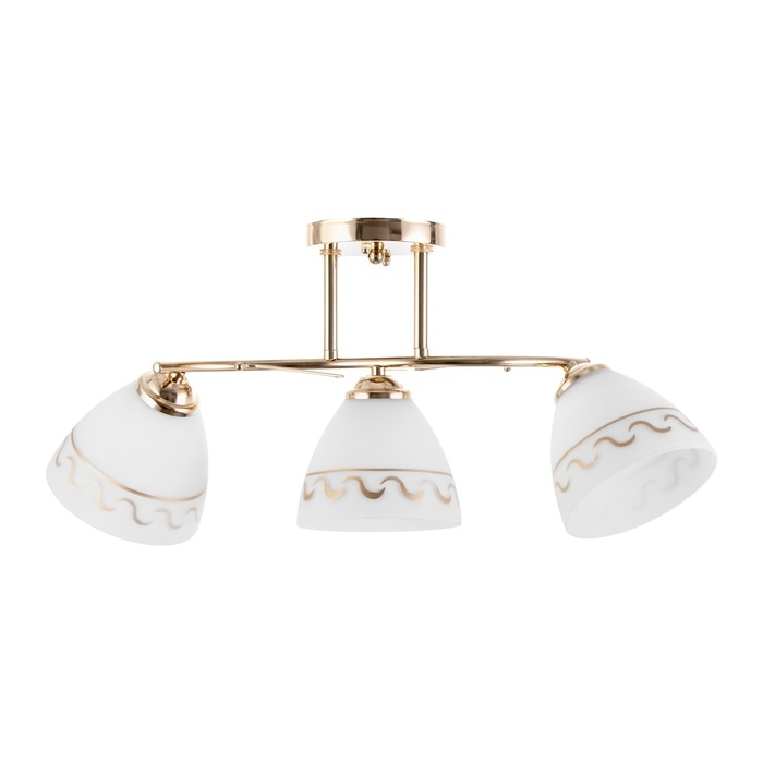 Люстра Люстра "Аквила" 3хЕ27 40Вт золото 58х26 см