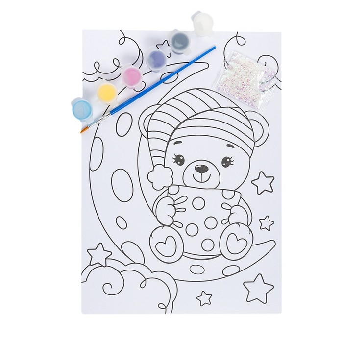 Раскраска «Мишка» Раскраска «Мишка»