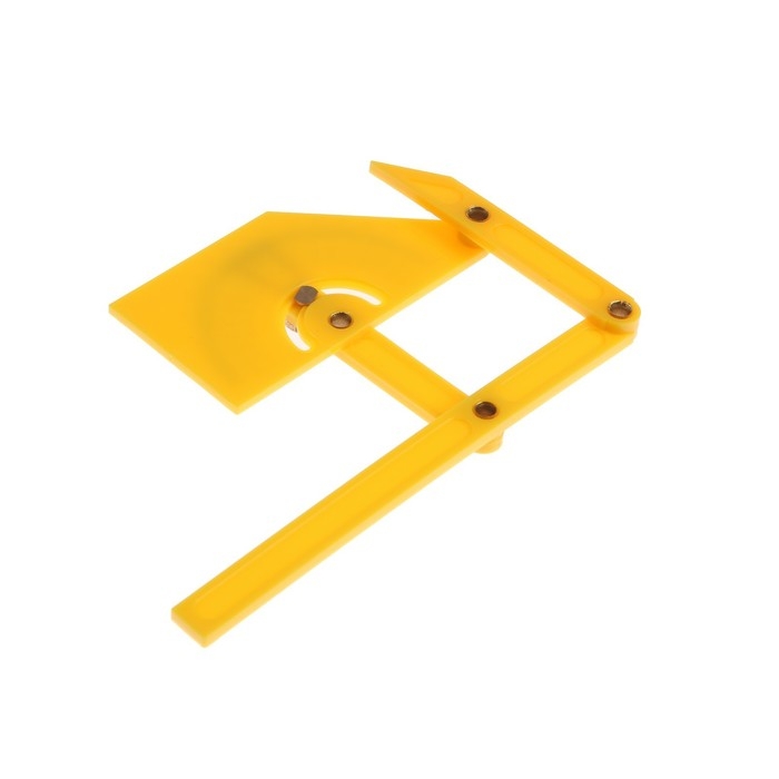 Угломер-квадрант ТУНДРА, пластиковый, 90 - 155 мм Угломер-квадрант ТУНДРА, пластиковый, 90 - 155 мм