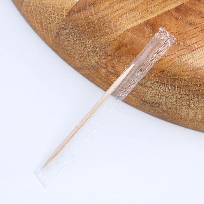 Зубочистки из берёзы Magistro, 300 шт, в индивидуальной упаковке, картонная коробка Зубочистки из берёзы Magistro, 300 шт, в индивидуальной упаковке, картонная коробка