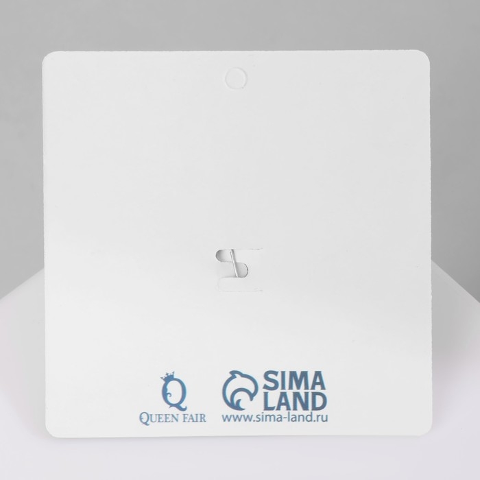 Брошь «Цветок» хризантема, цвет бело-зелёный в серебре Брошь «Цветок» хризантема, цвет бело-зелёный в серебре