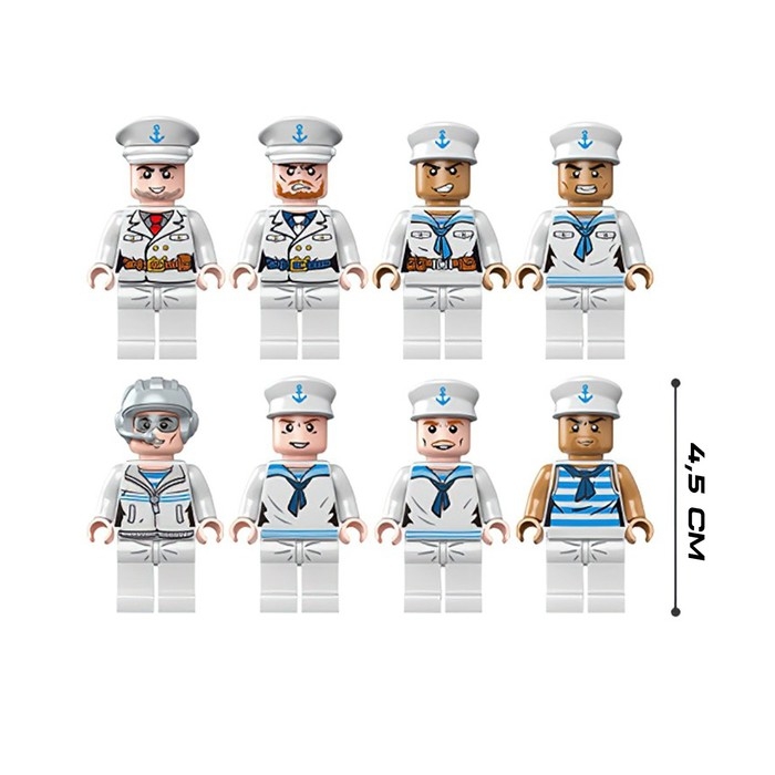 Конструктор Военная зона &laquo;Боевой крейсер&raquo;, 910 деталей